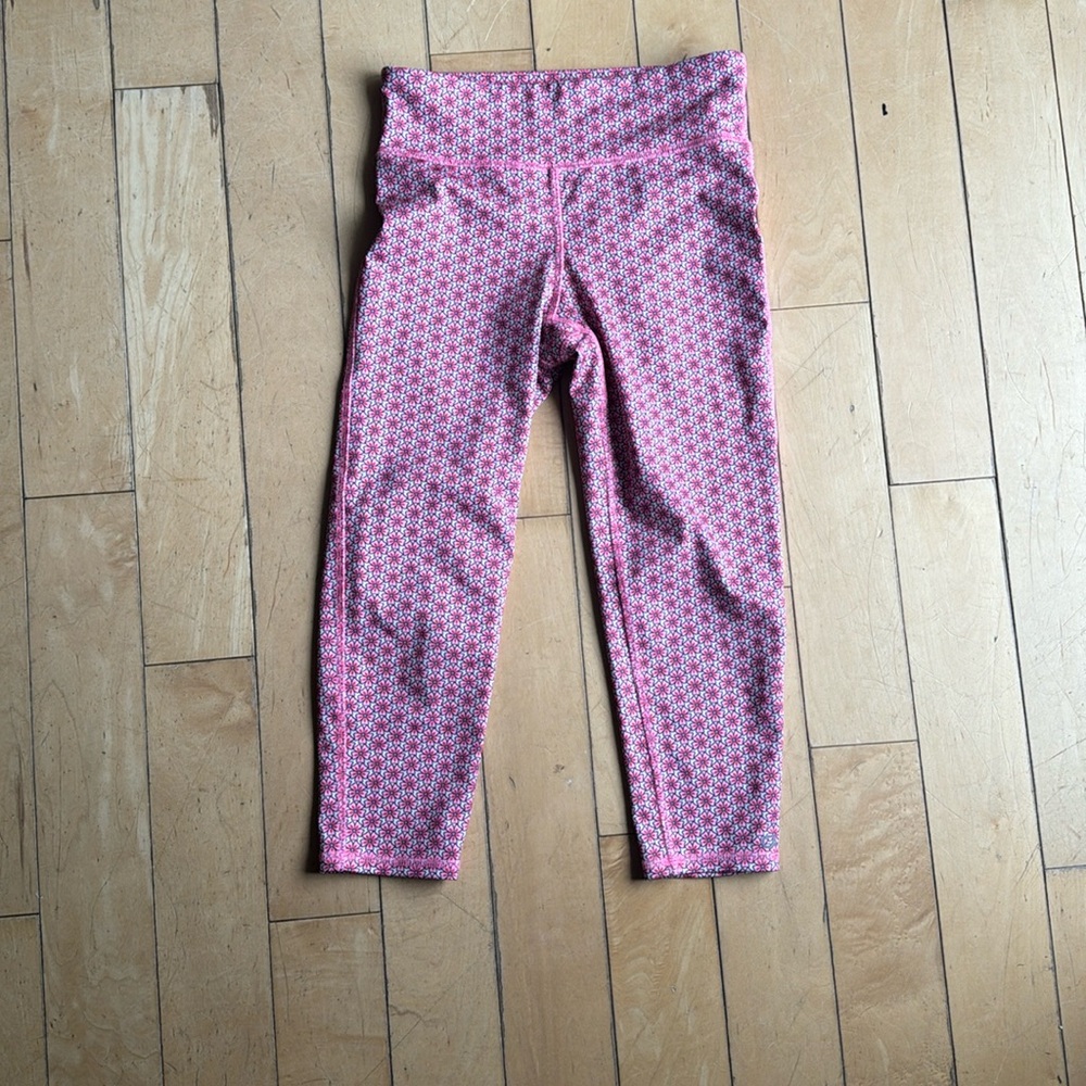 Girls gapfit leggings 7/8 size large